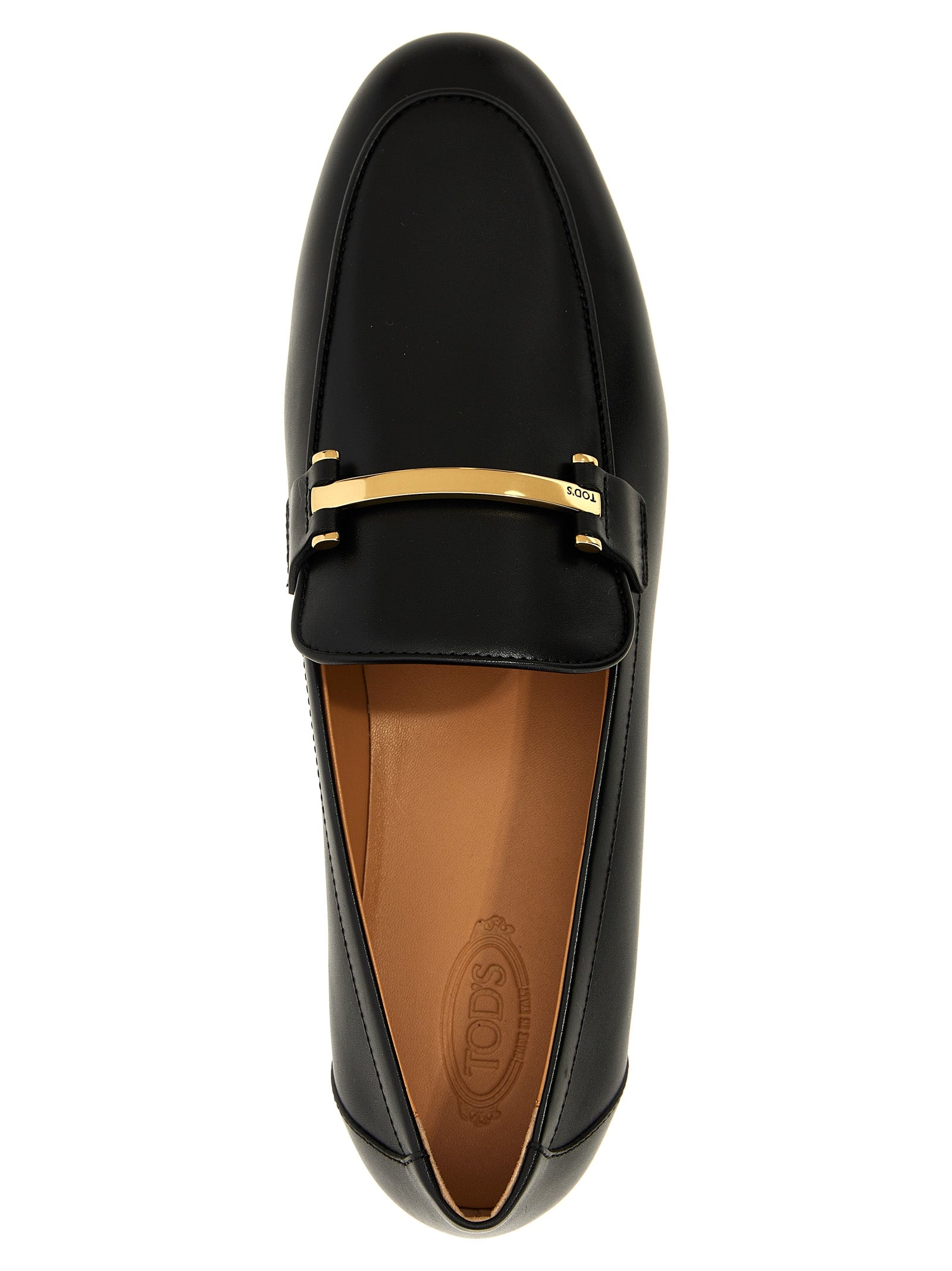Tod's Schwarze Loafer aus Kalbsleder zum Hineinschlüpfen