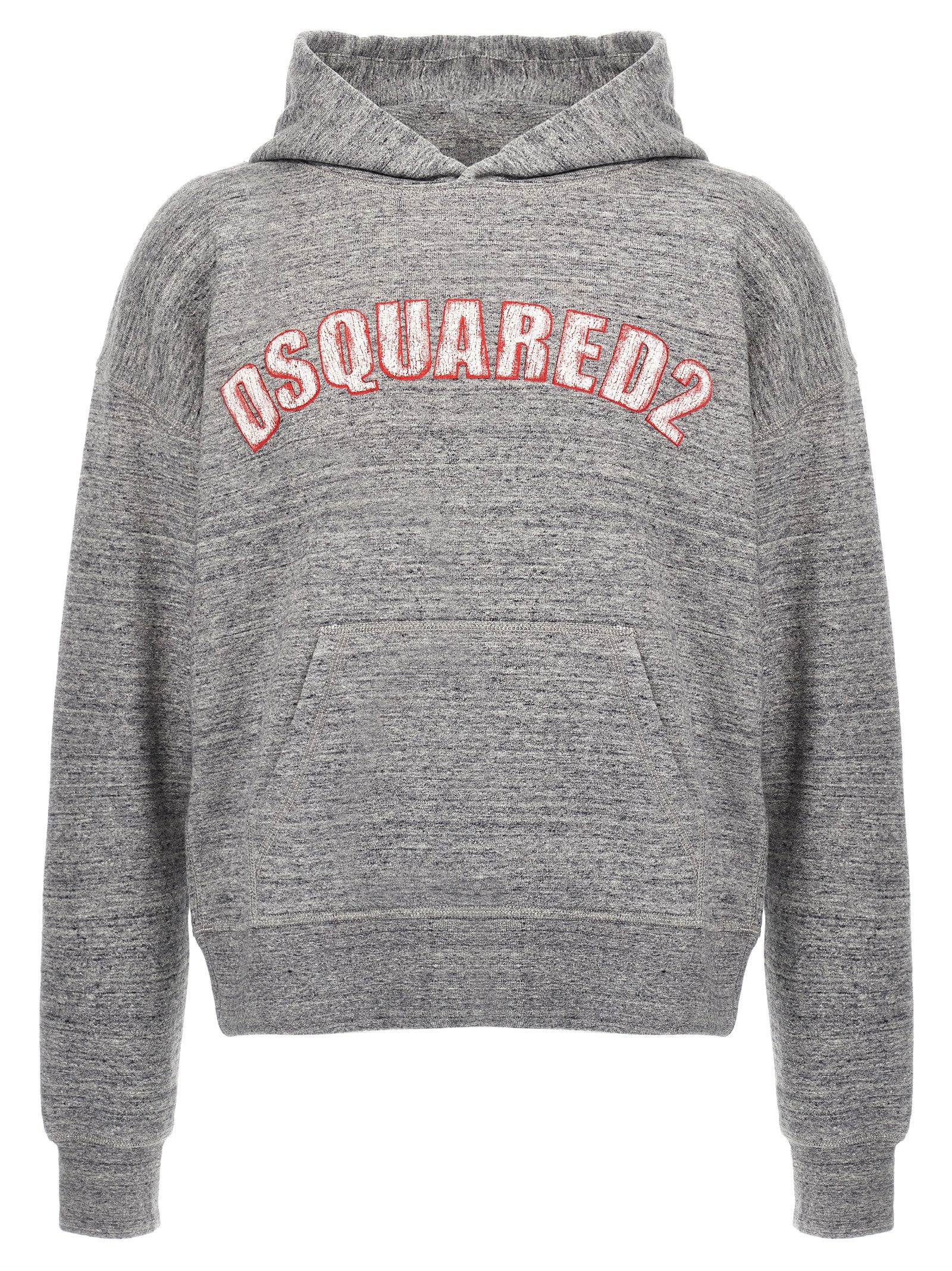 Dsquared² Grauer Baumwollpullover