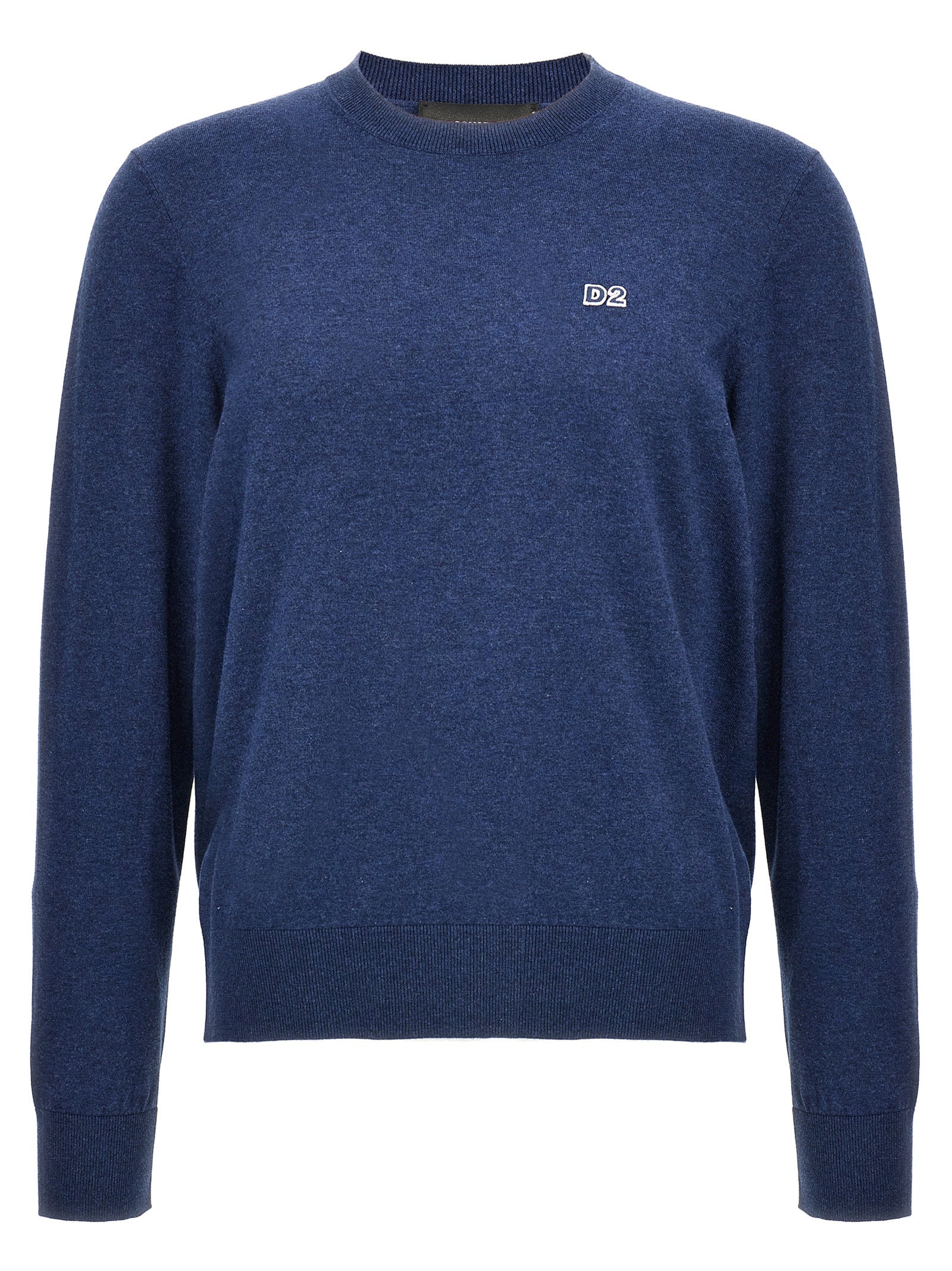 Dsquared² Blauer Baumwollcardigan