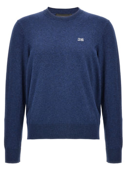 Dsquared² Blauer Baumwollcardigan