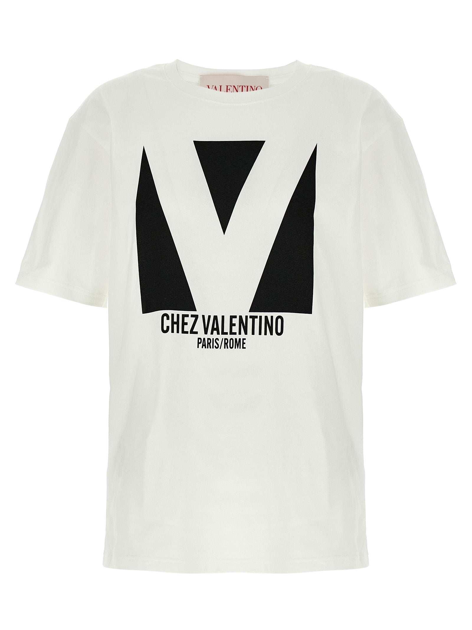 Valentino Garavani Weißes Baumwoll-T-Shirt