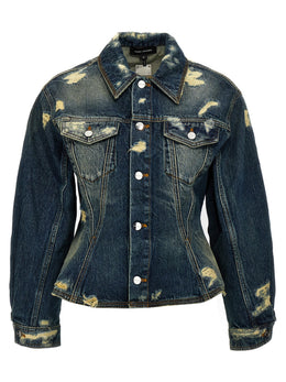 Marc Jacobs Blaue Jeansjacke aus Baumwolle
