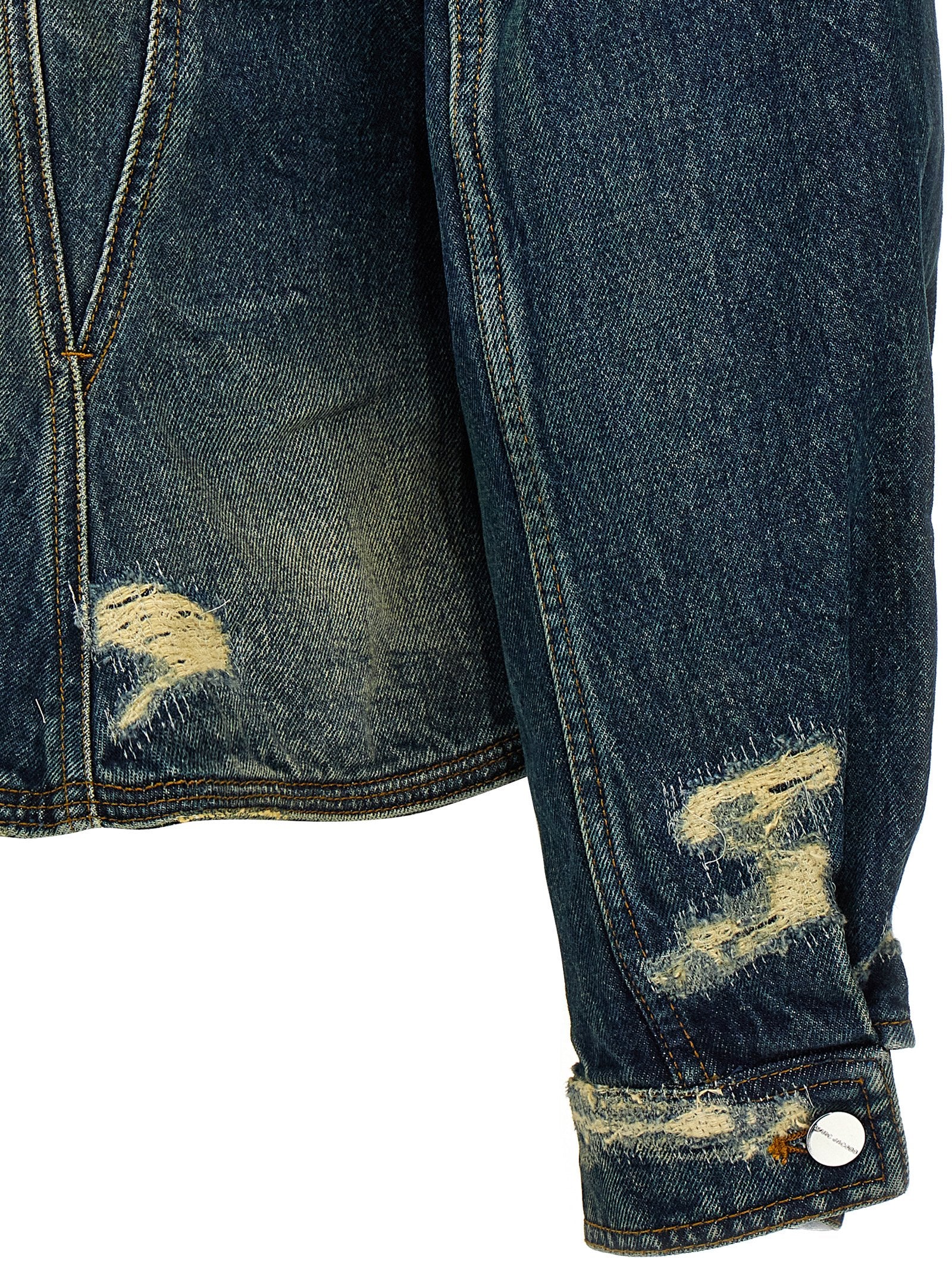 Marc Jacobs Blaue Jeansjacke aus Baumwolle