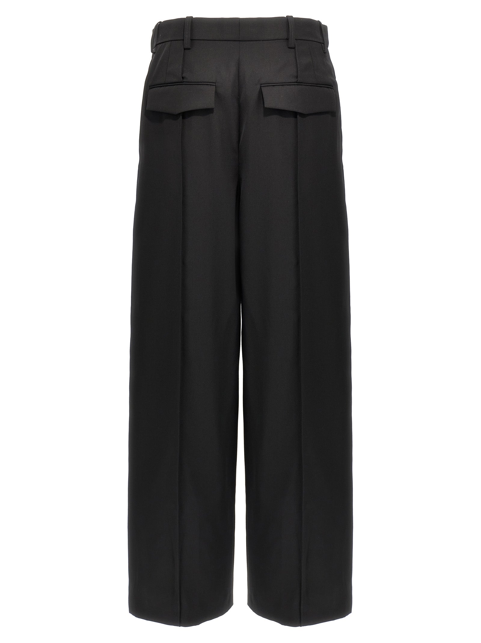 Wardrobe.Nyc Schwarze Woll-Freizeithose