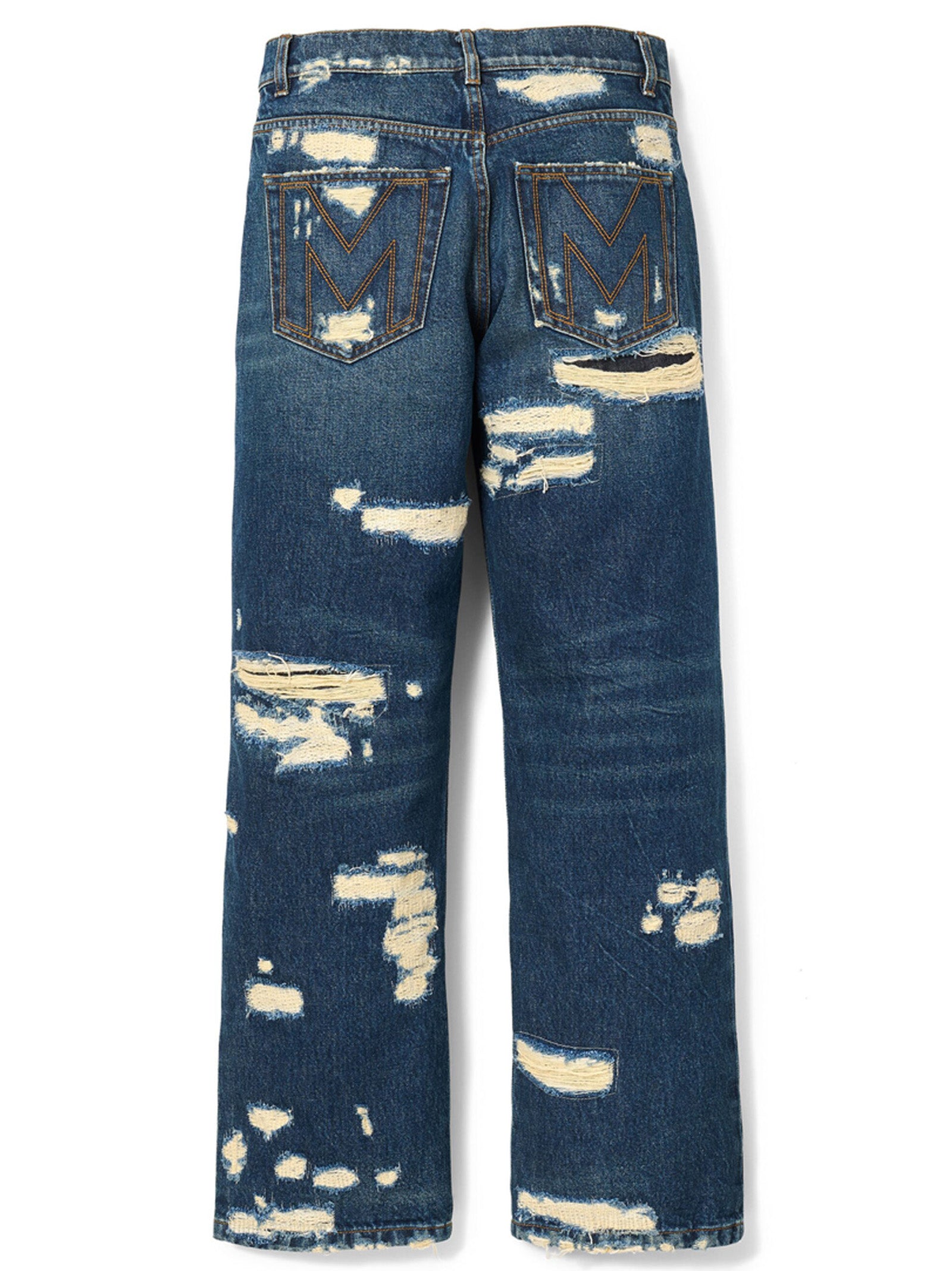 Marc Jacobs Blaue Jeans aus Baumwolle im geraden Schnitt