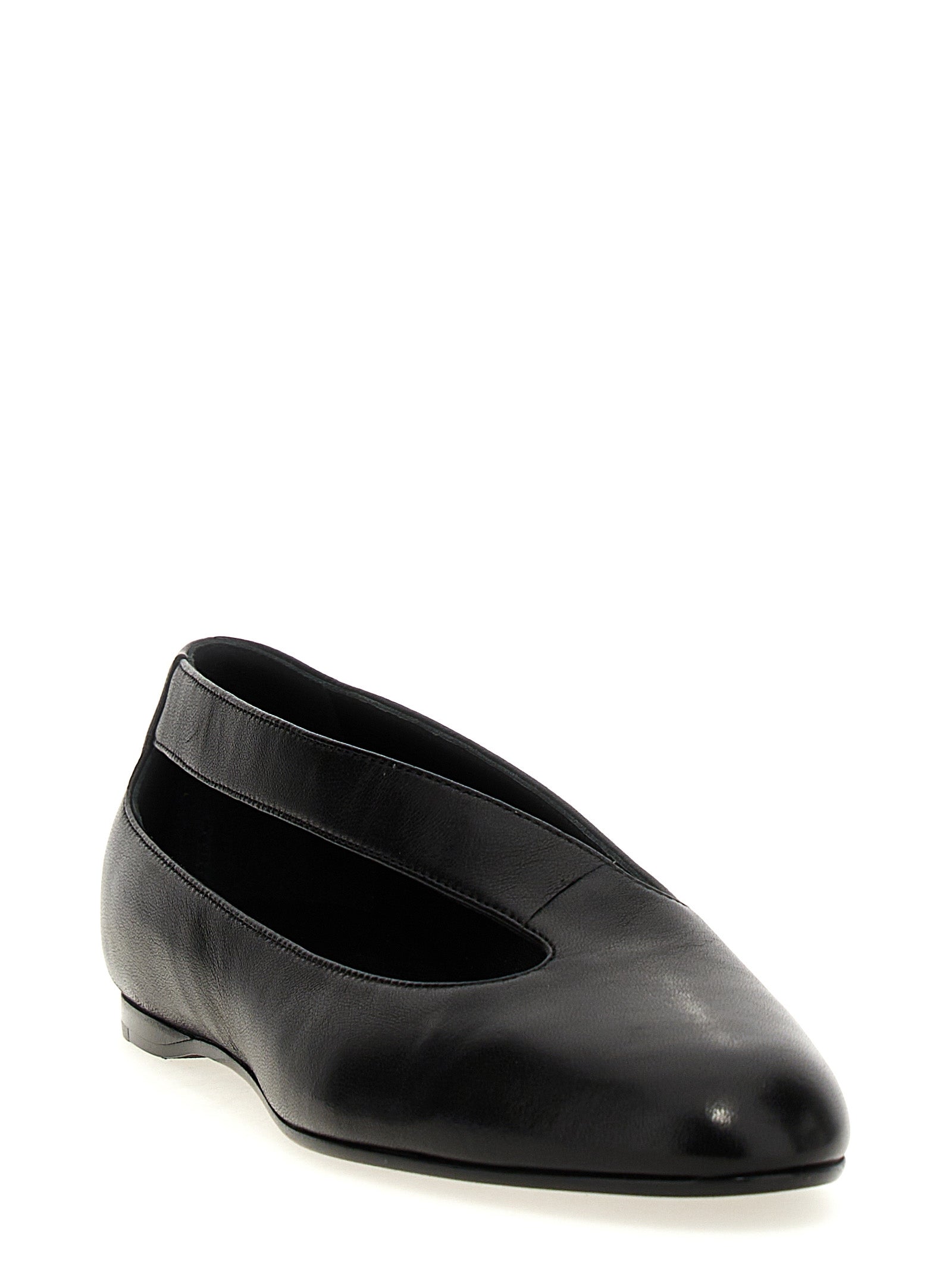 Khaite Schwarze Ballerinas aus Lammleder