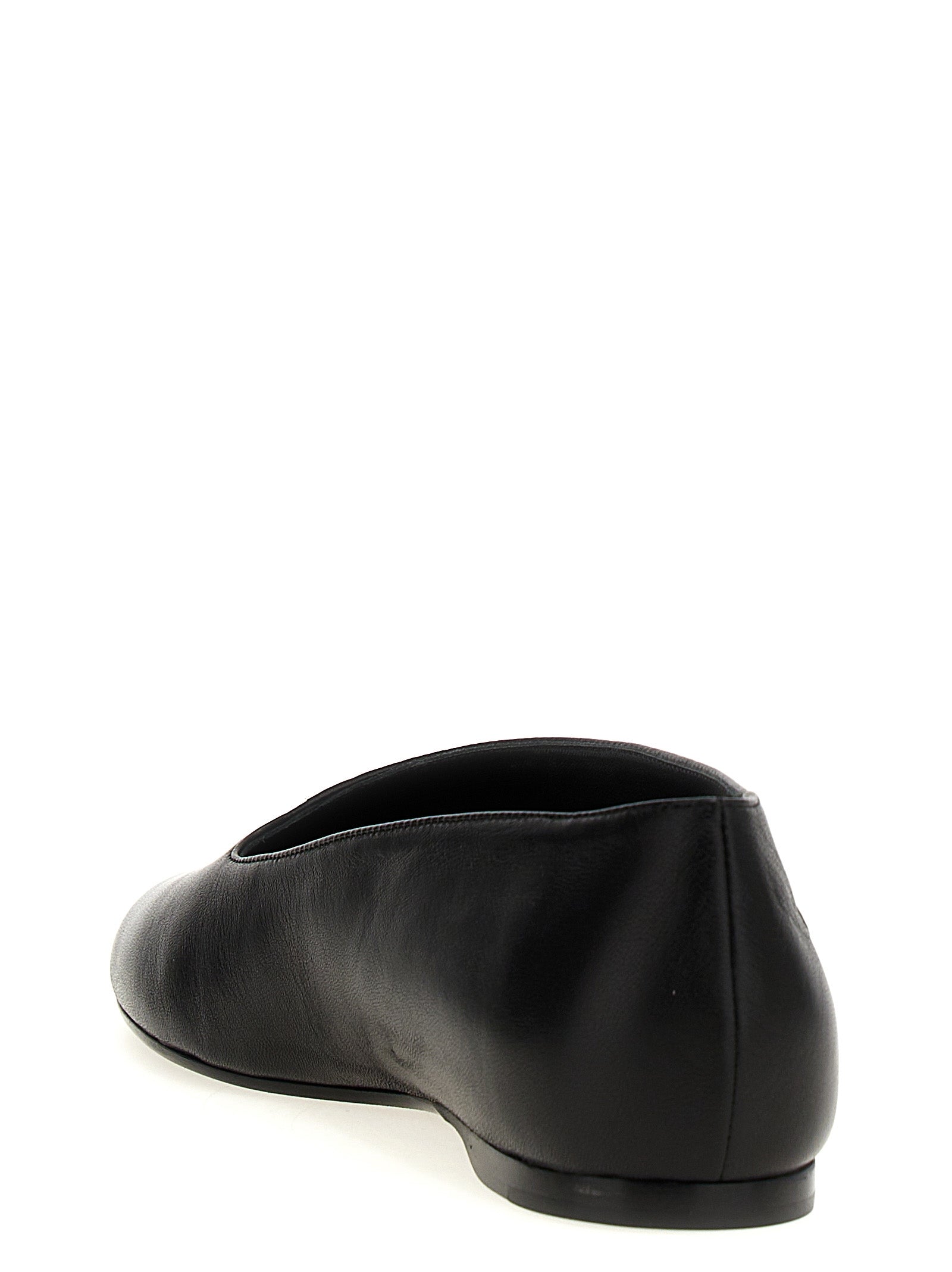 Khaite Schwarze Ballerinas aus Lammleder