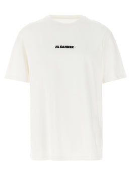 Jil Sander Weißes Baumwoll-T-Shirt