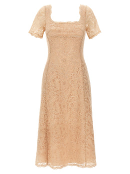 Ermanno Scervino Mehrfarbiges Midikleid aus Polyester