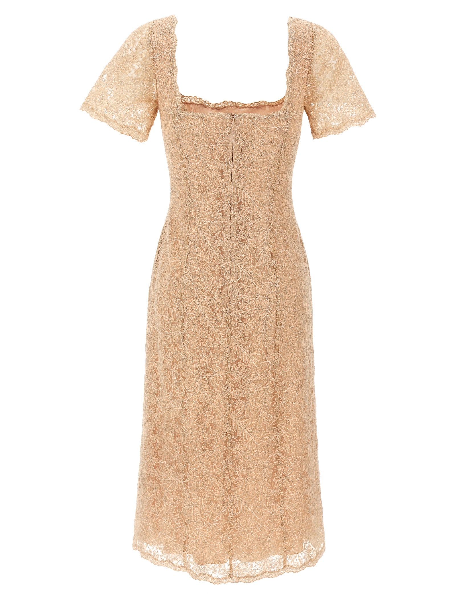Ermanno Scervino Mehrfarbiges Midikleid aus Polyester