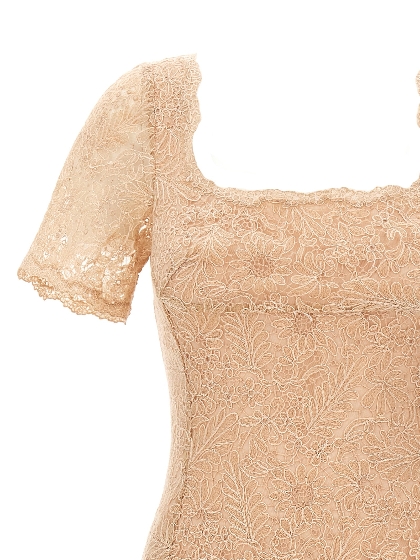 Ermanno Scervino Mehrfarbiges Midikleid aus Polyester