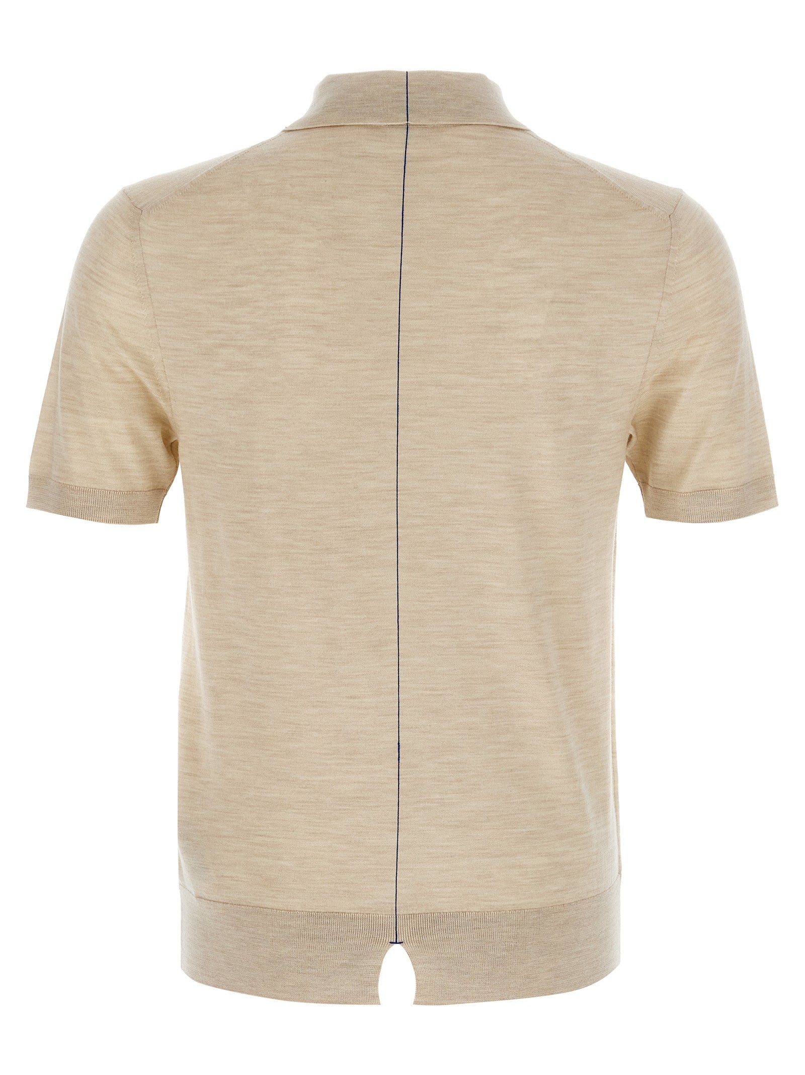 Burberry Beige Woll-Poloshirt