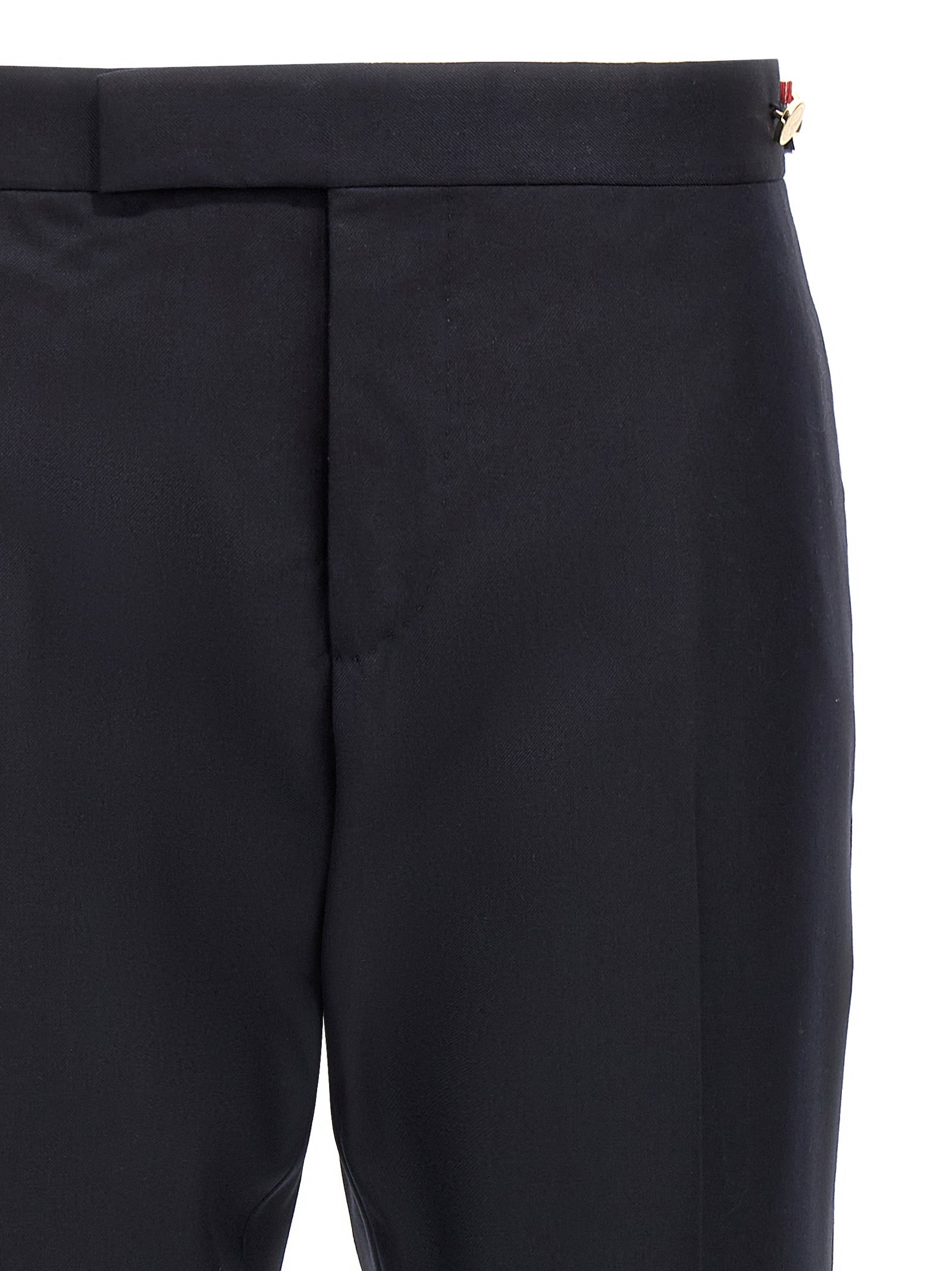 Thom Browne Blaue Wollhose