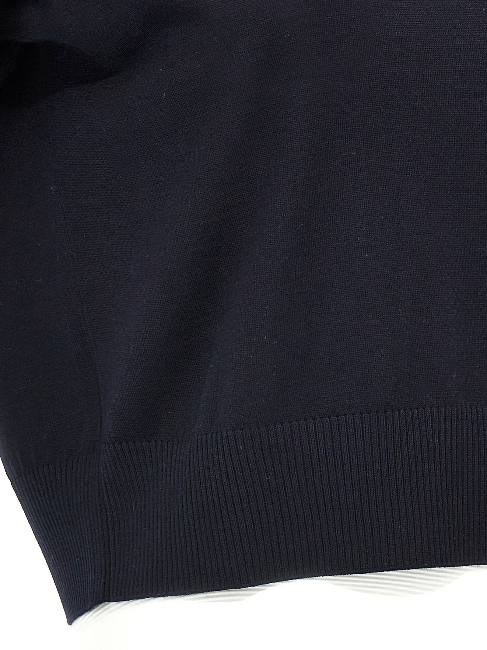 Khaite Kurzarmhemd aus blauer Wolle