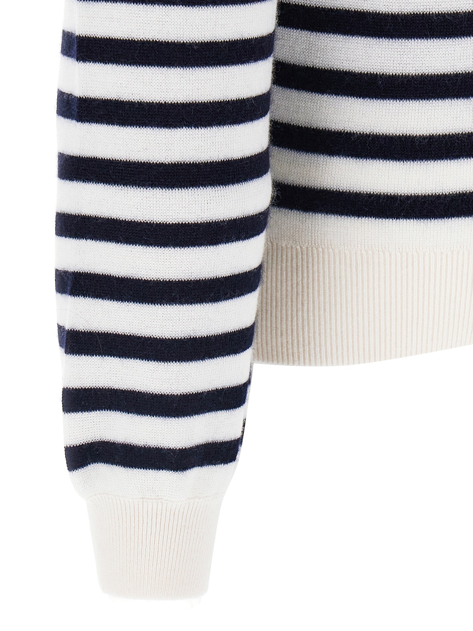Khaite Zweifarbige Kaschmir-Strickjacke