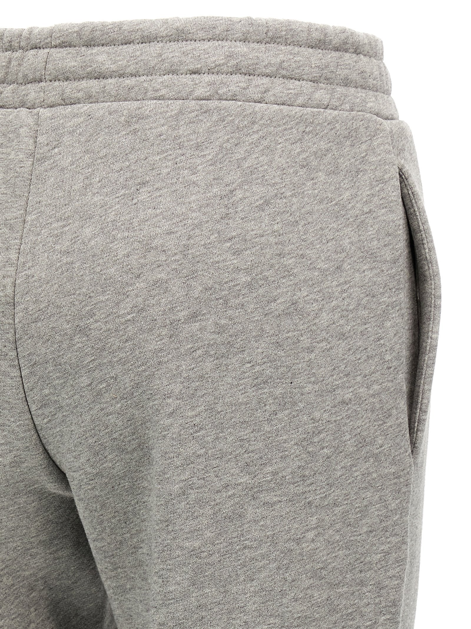 The Attico Graue Baumwoll-Jogginghose (Sporthose)