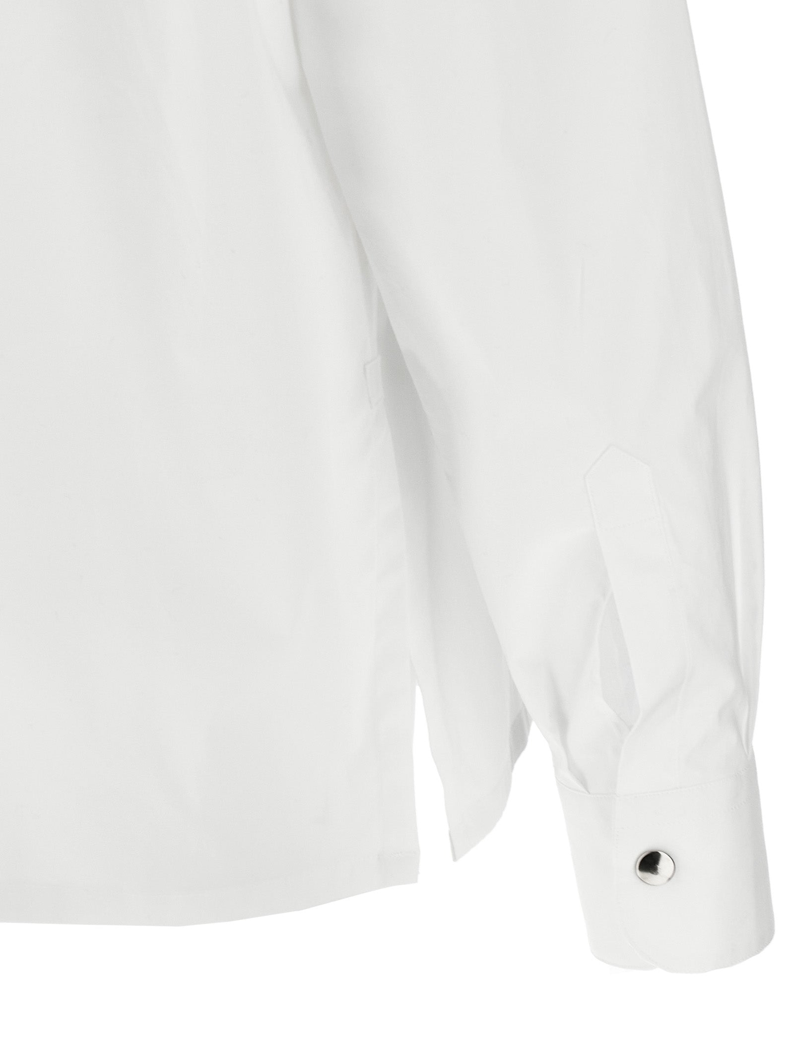 THELATEST Weiße Baumwollbluse