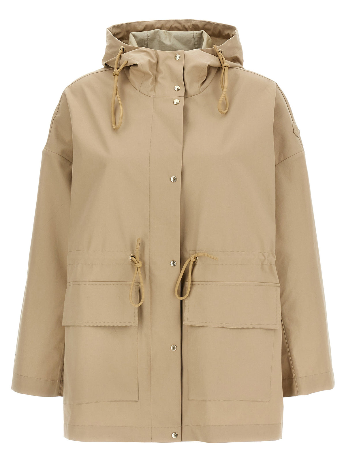 Moncler Beige Baumwolle Parka