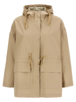 Moncler Beige Baumwolle Parka