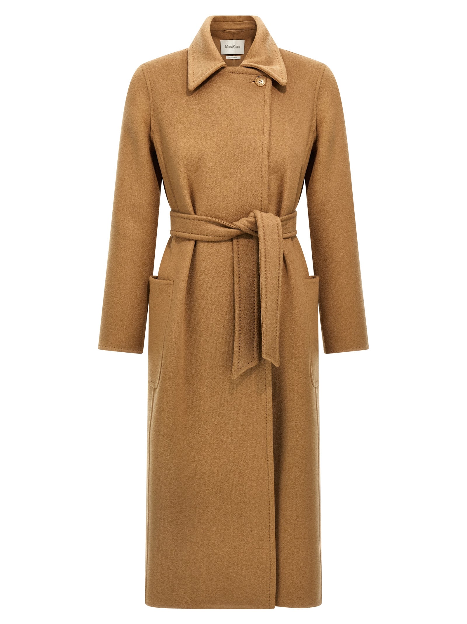 Max Mara Brauner Kaschmir-Mantel