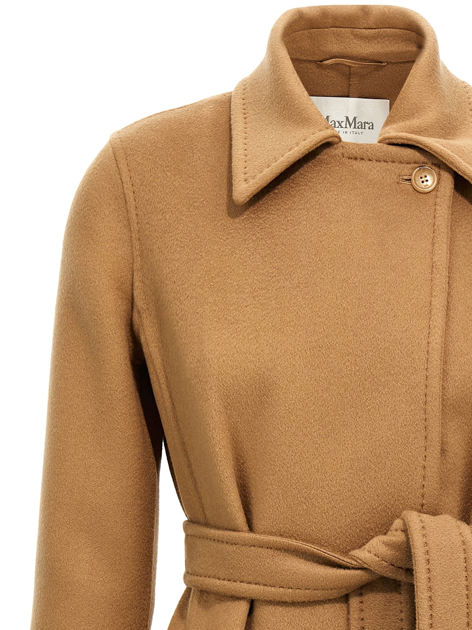 Max Mara Brauner Kaschmir-Mantel