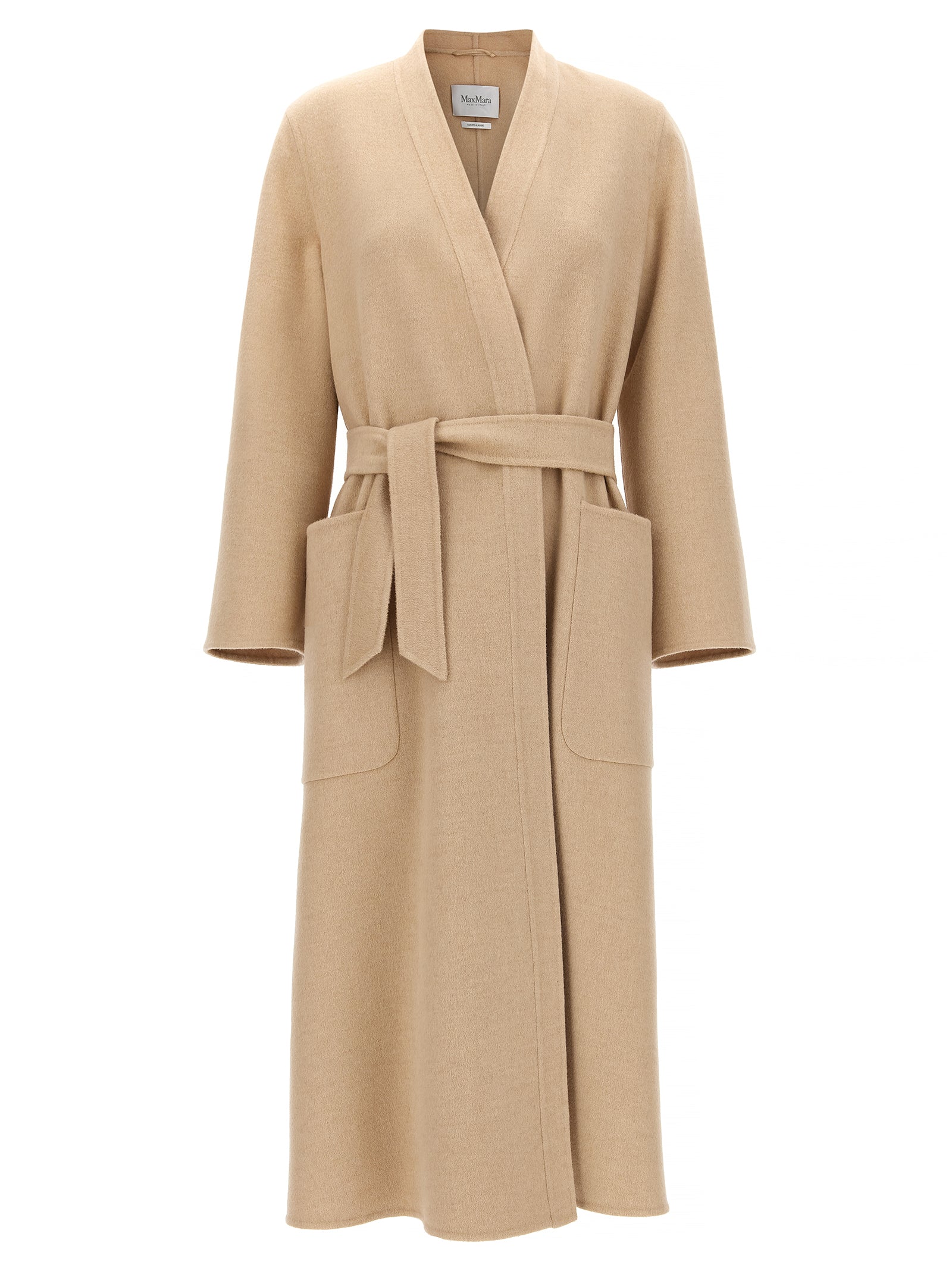 Max Mara Beiger Wollmantel