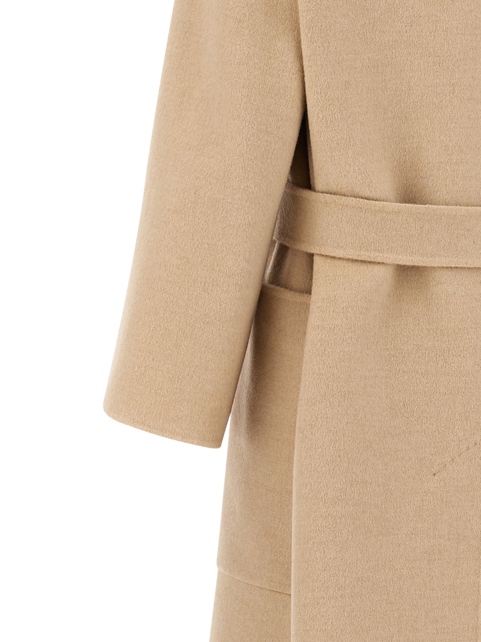 Max Mara Beiger Wollmantel