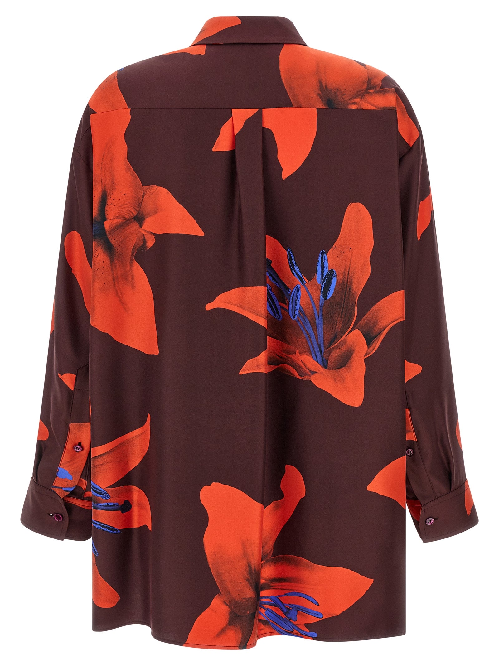 Alexander McQueen Mehrfarbige Seidenbluse