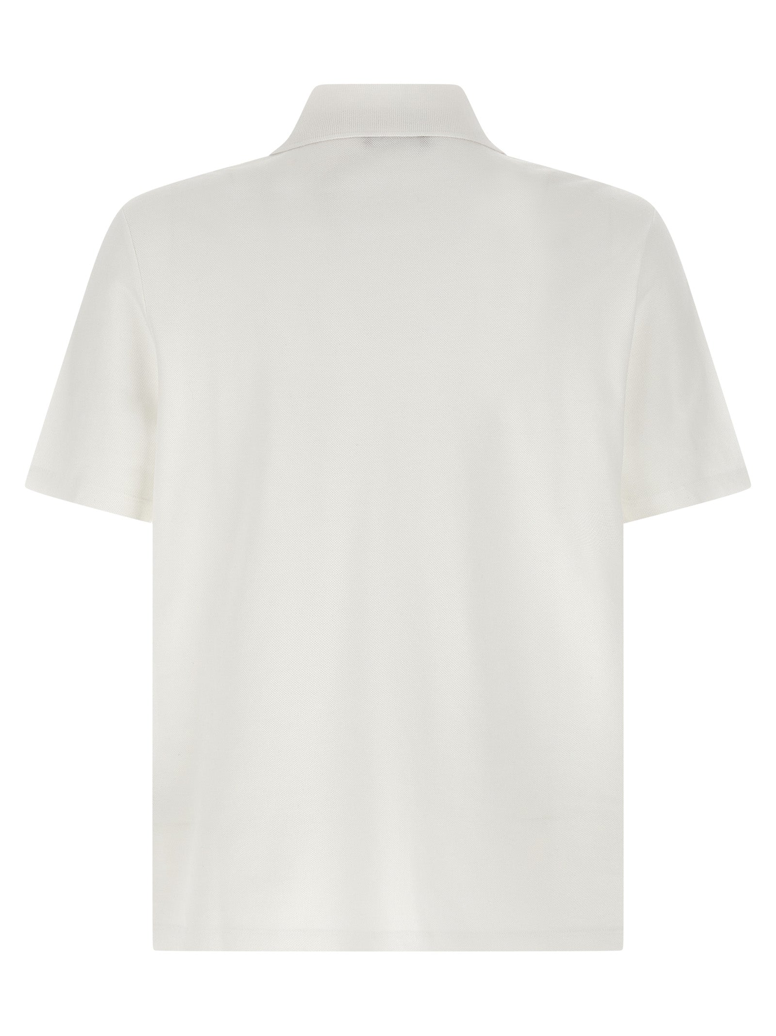 Balmain Bicolor Cotton Polo Shirt