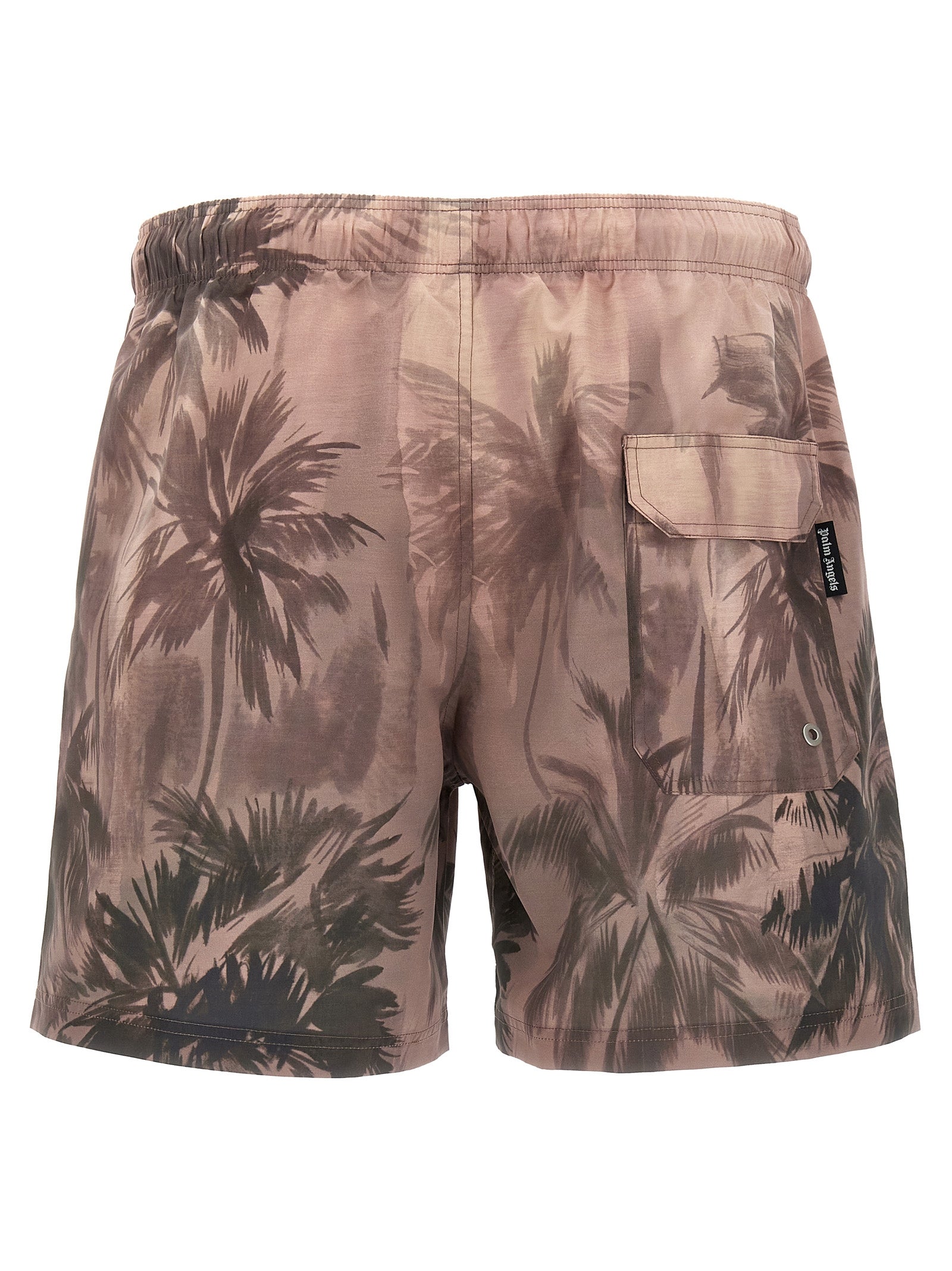 Palm Angels Mehrfarbige Polyester-Badeshorts