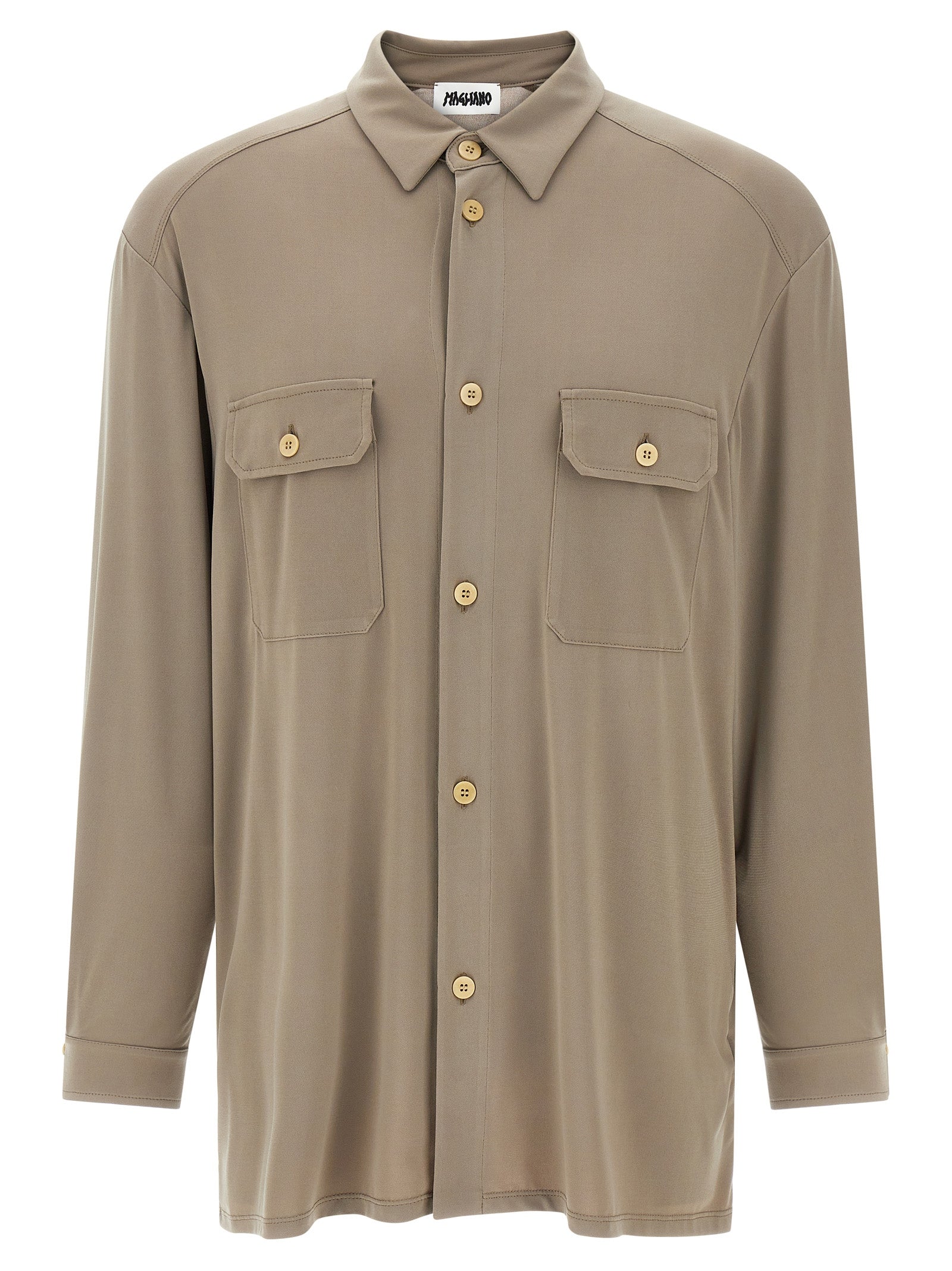 Magliano Graue Polyester-Bluse