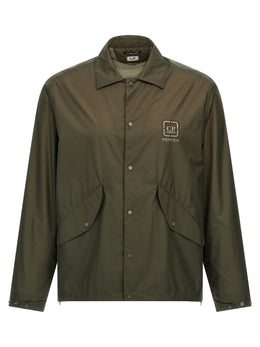 C.P. Company Zweifarbige Polyamid-Bluse