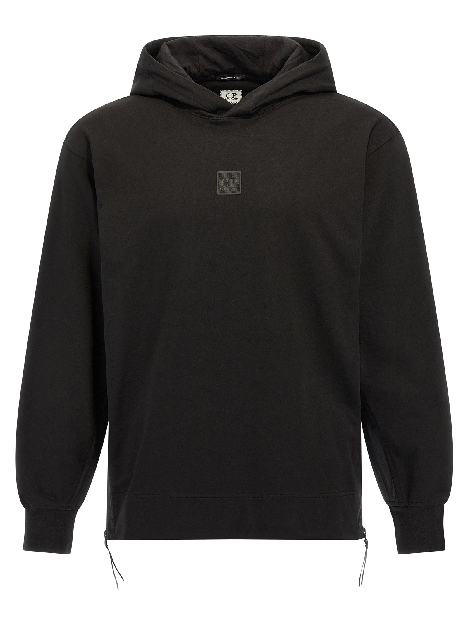 C.P. Company Schwarzer Baumwoll-Sweatshirt
