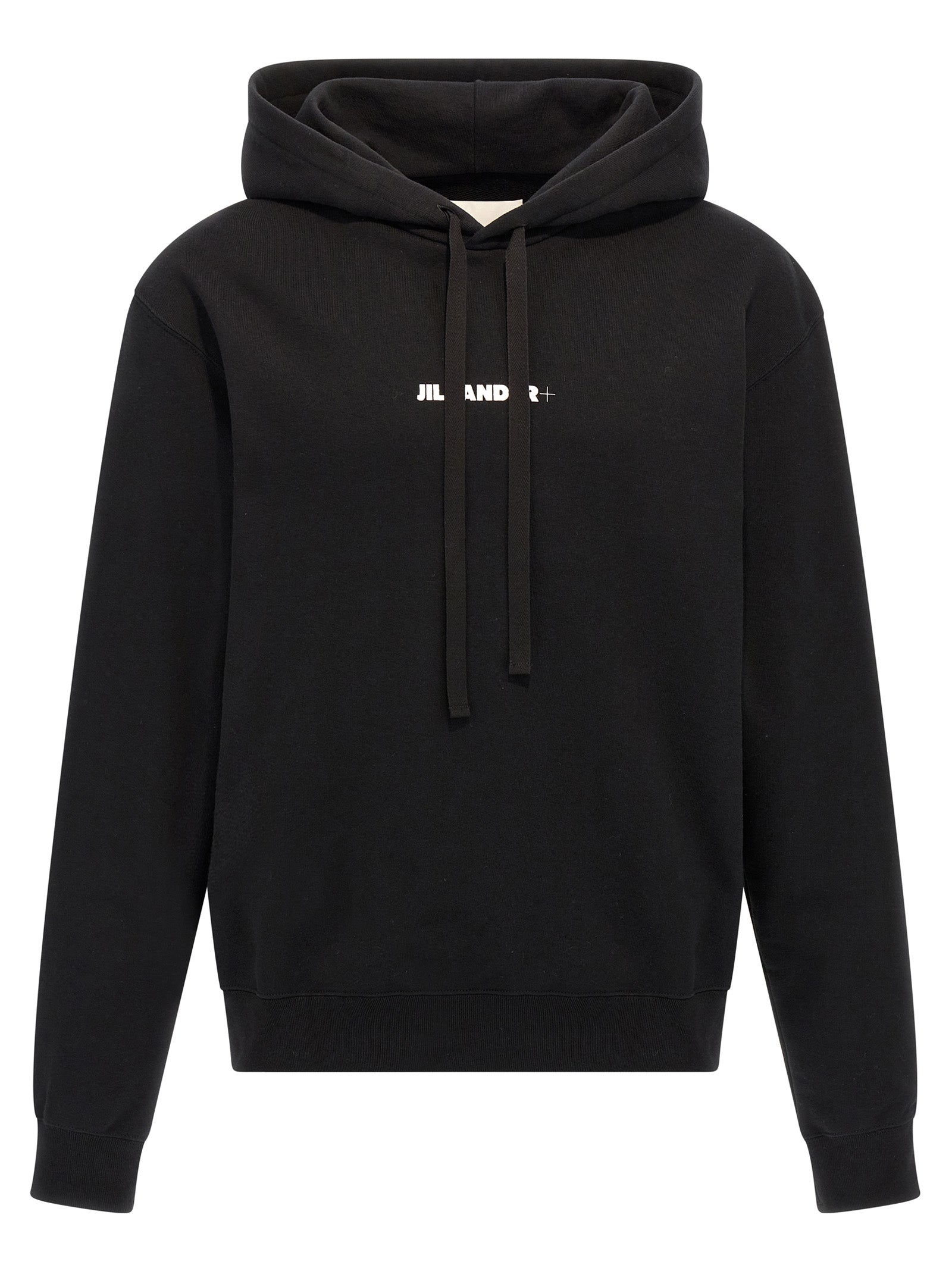 Jil Sander Schwarzer Baumwoll-Sweatshirt
