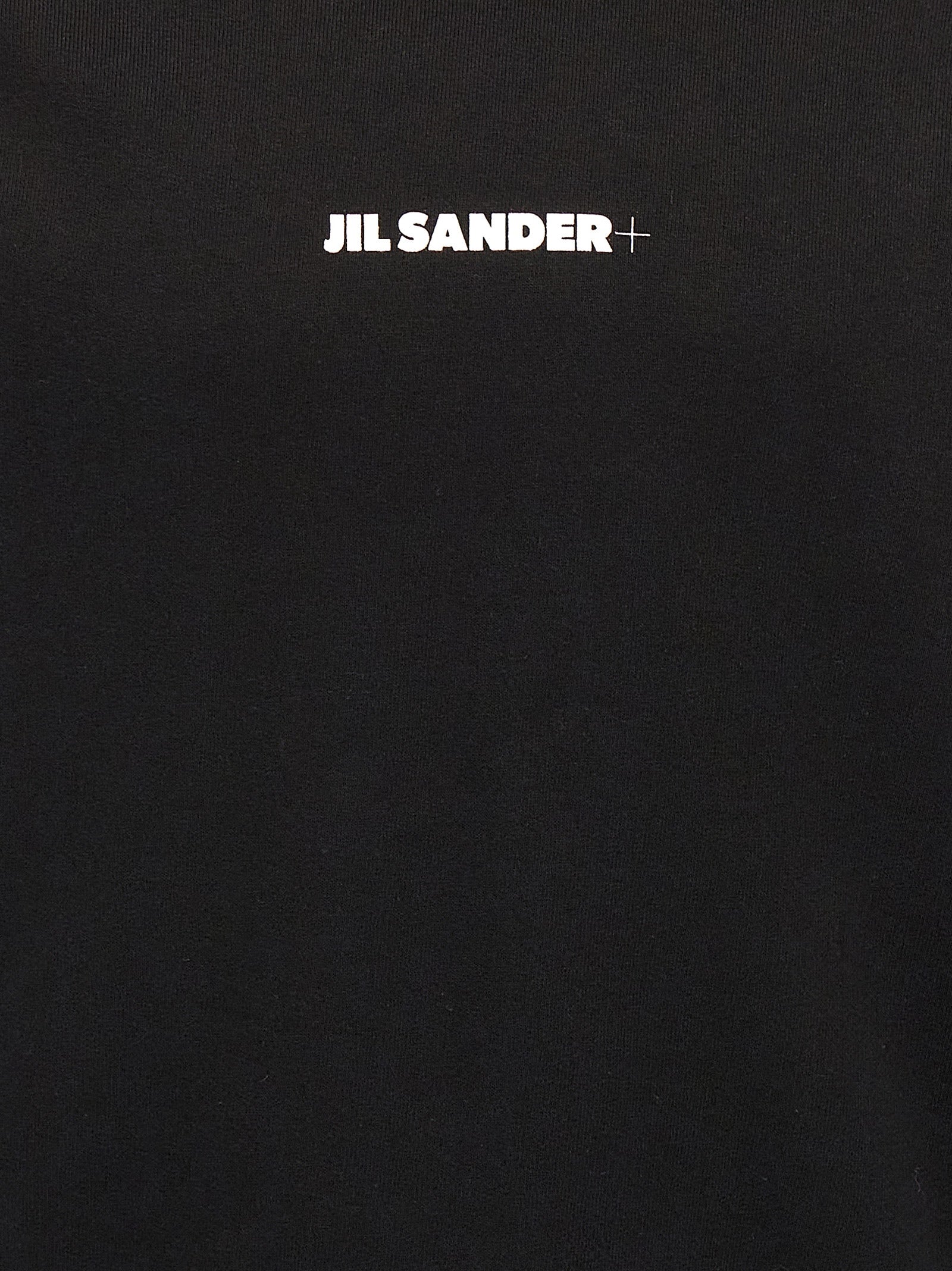 Jil Sander Schwarzer Baumwoll-Sweatshirt