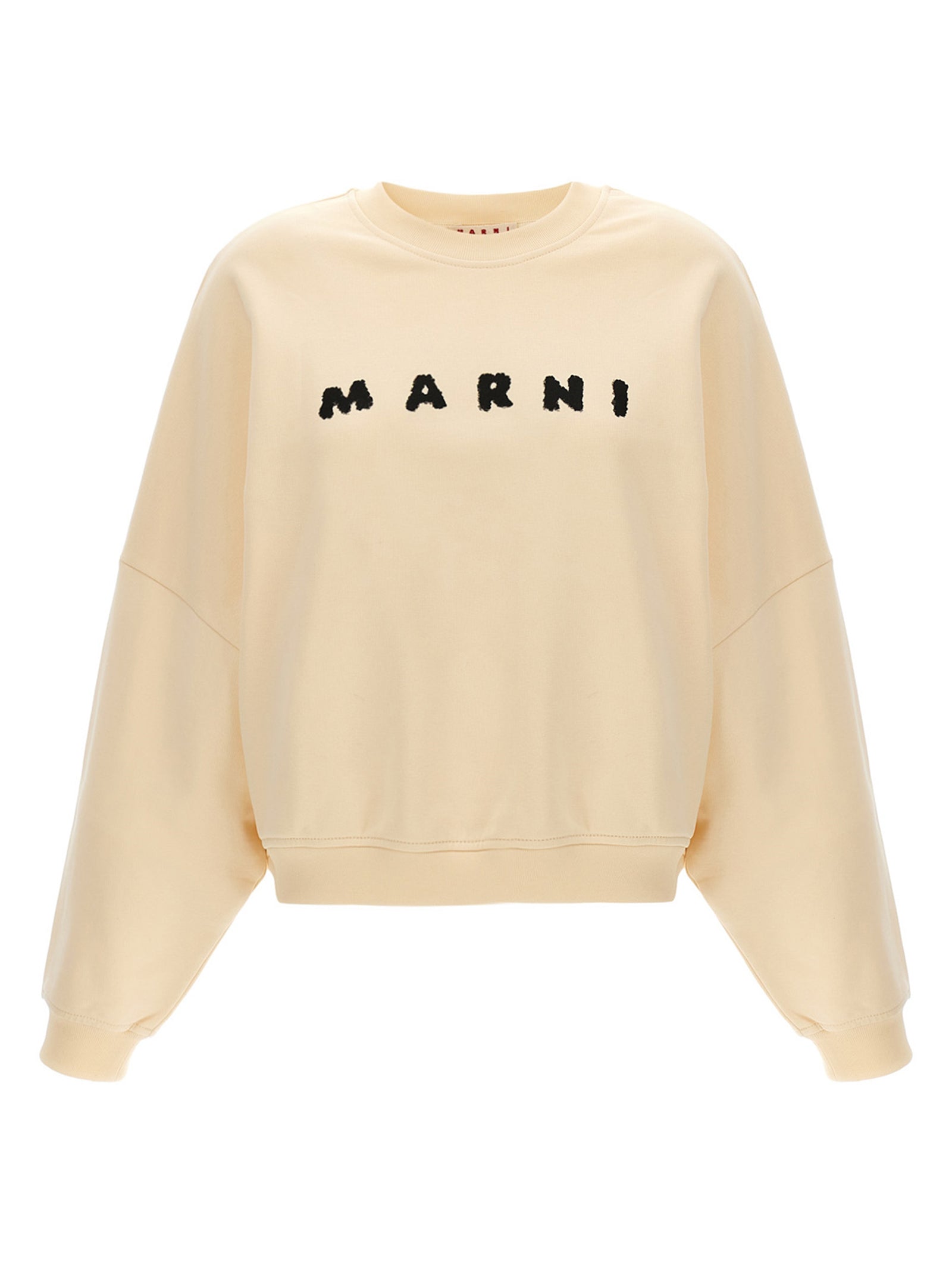 Marni Weißes Baumwoll-Sweatshirt