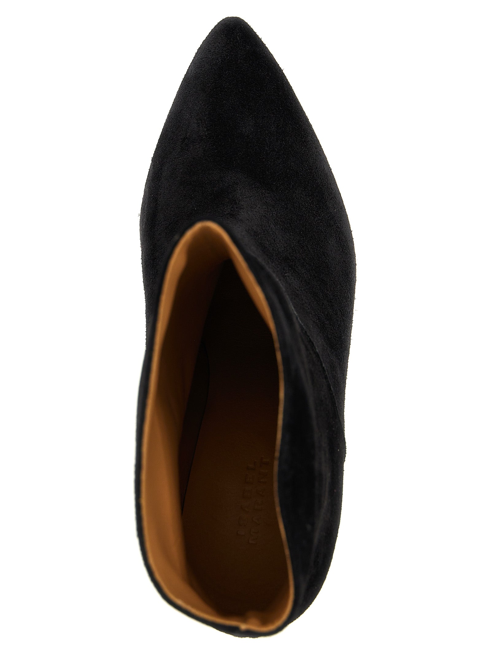 Isabel Marant Schwarze Stiefeletten aus Kalbsleder