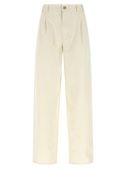 A.P.C. Beige Cotton Casual Pants