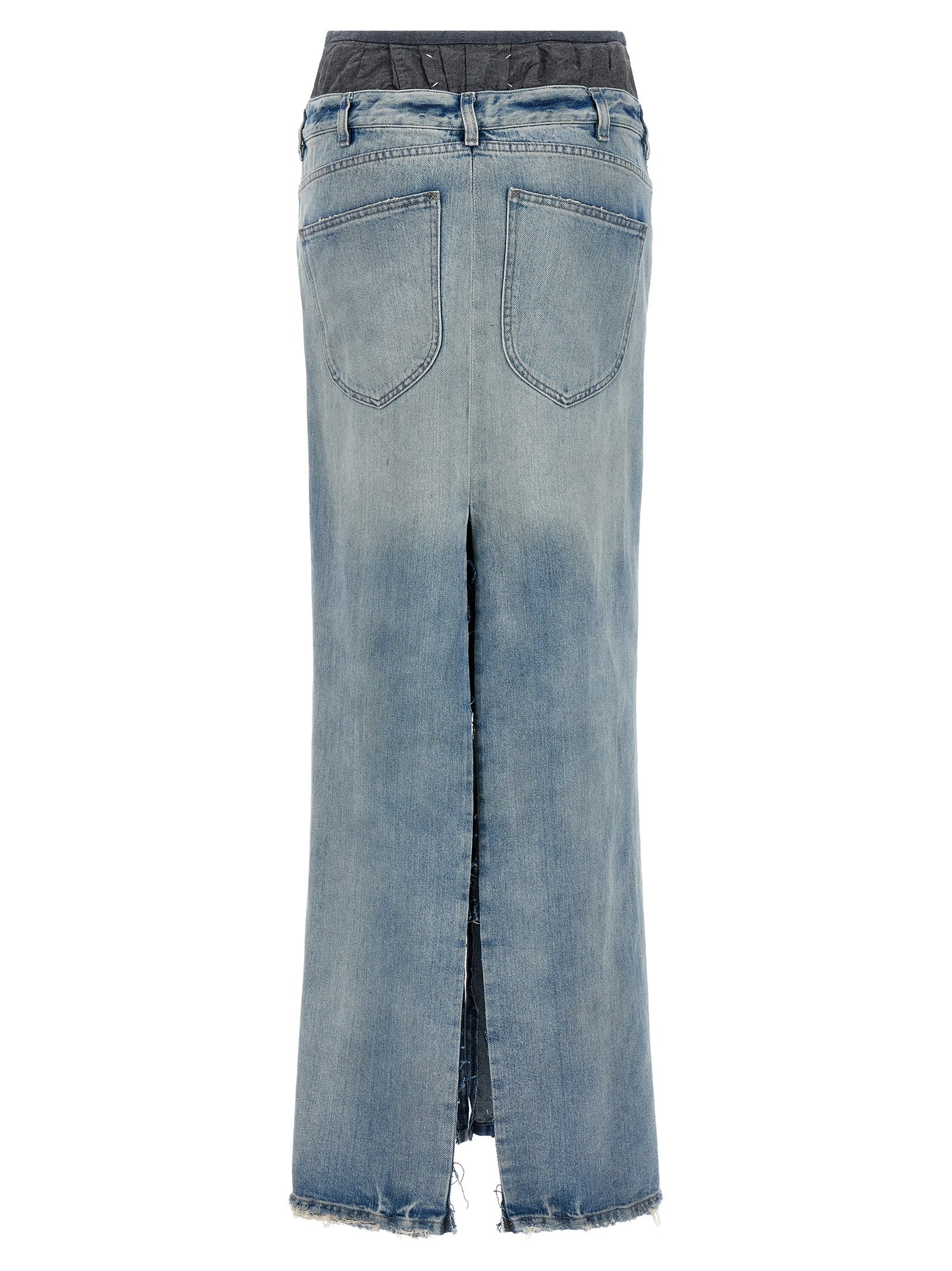 Maison Margiela Mehrfarbiger Minirock aus Baumwolle
