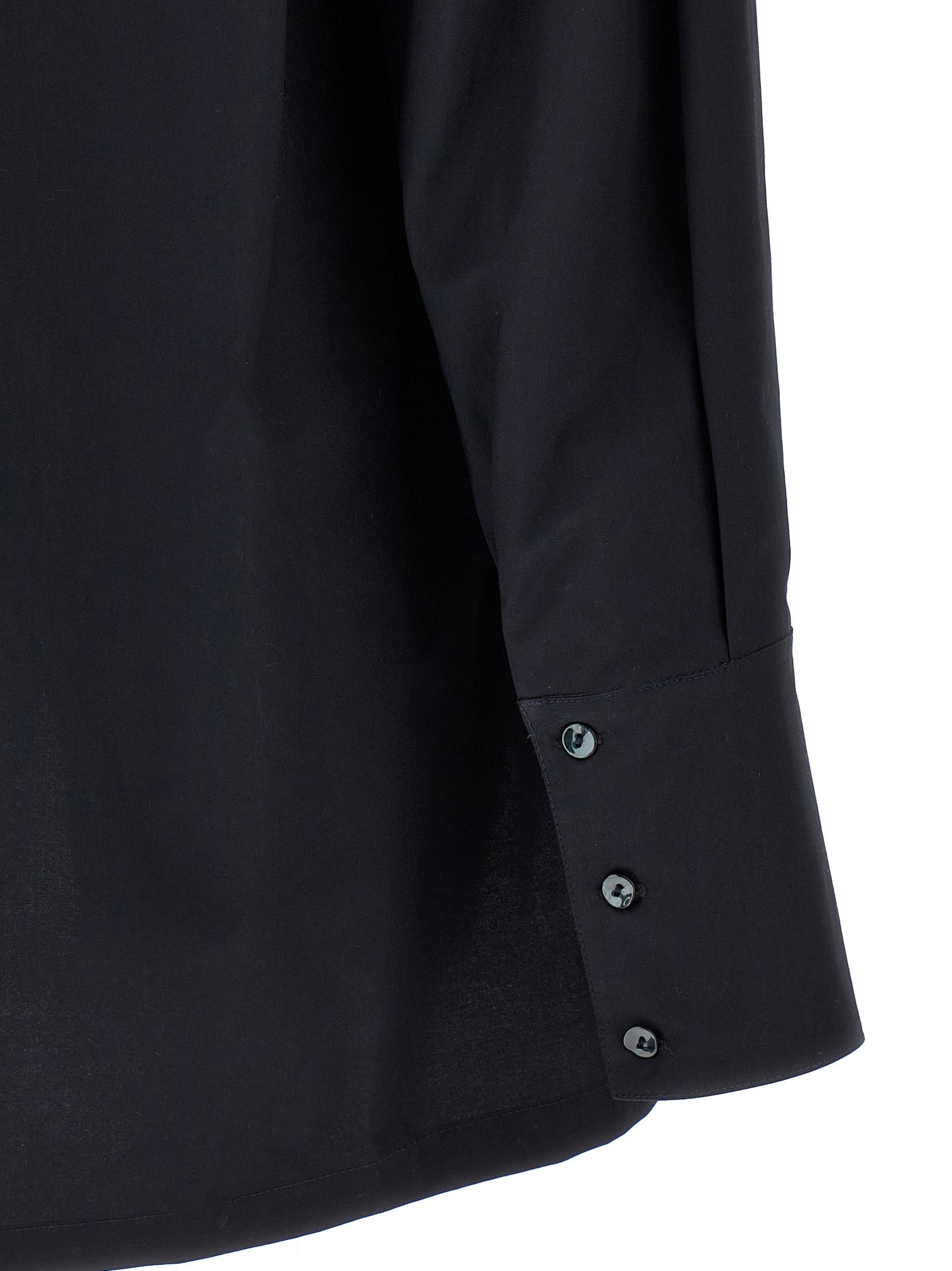 DI.LA3 PARI' Blaue Baumwollbluse