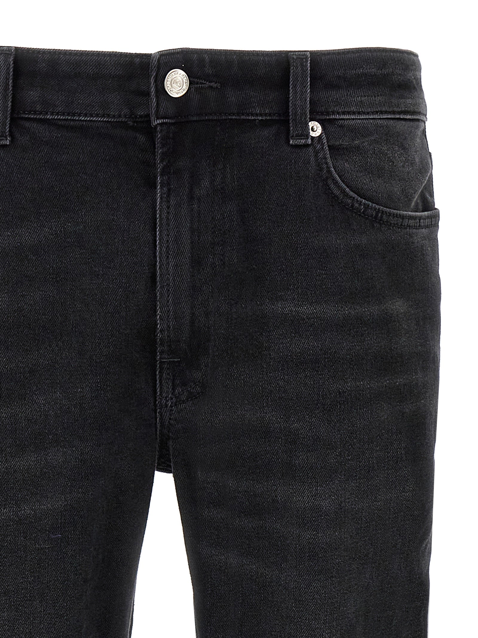 Department 5 Schwarze Baumwolljeans Denim
