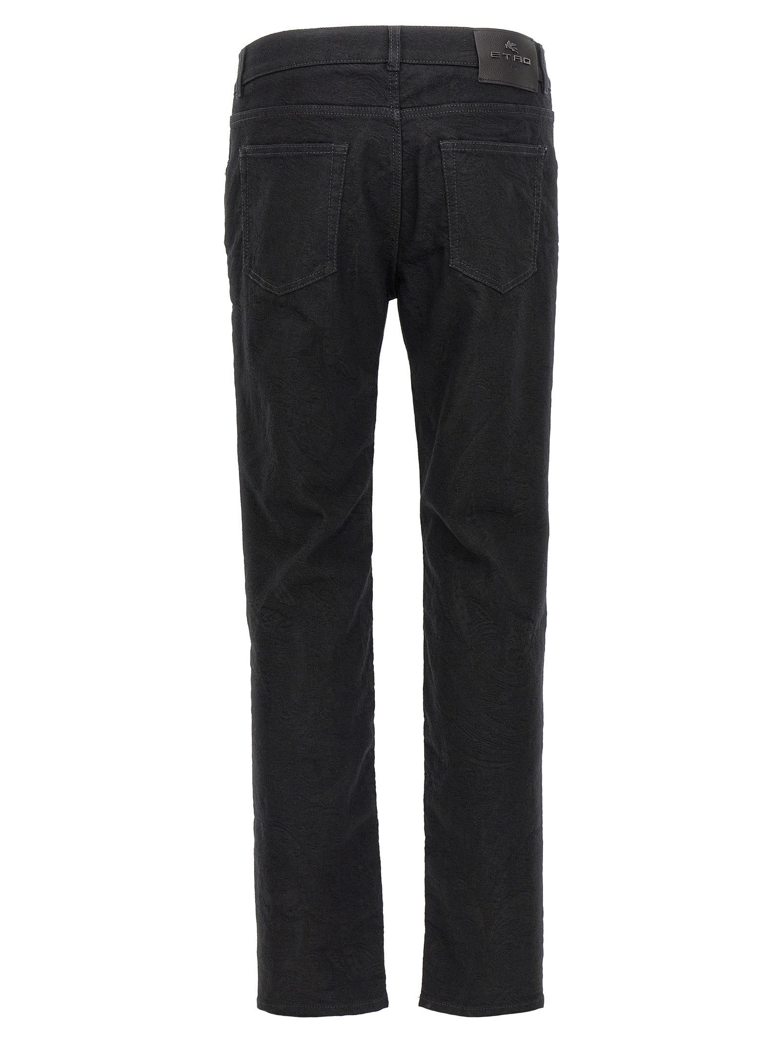 Etro Schwarze Baumwolljeans Denim