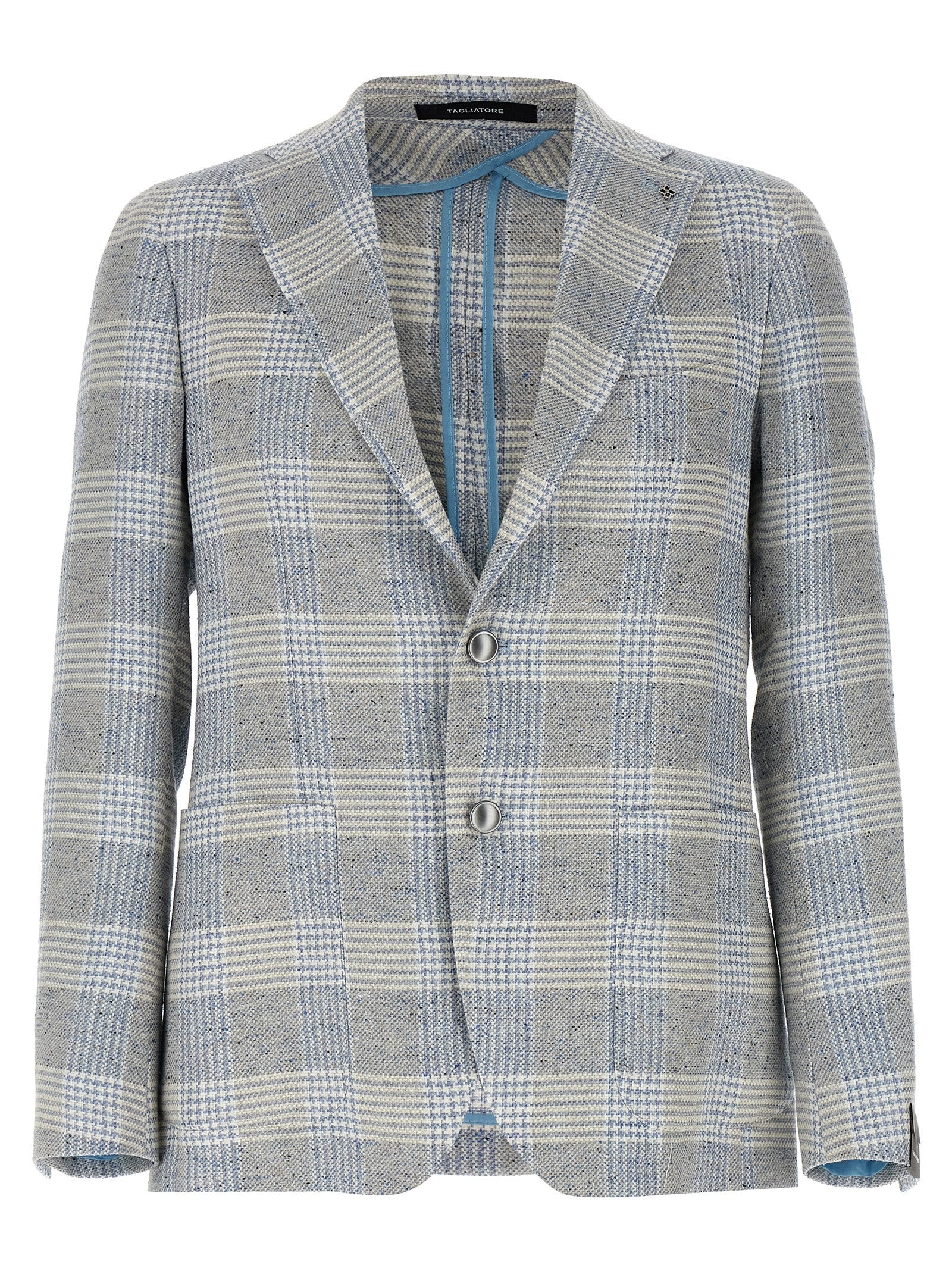 Tagliatore Blauer Baumwollblazer