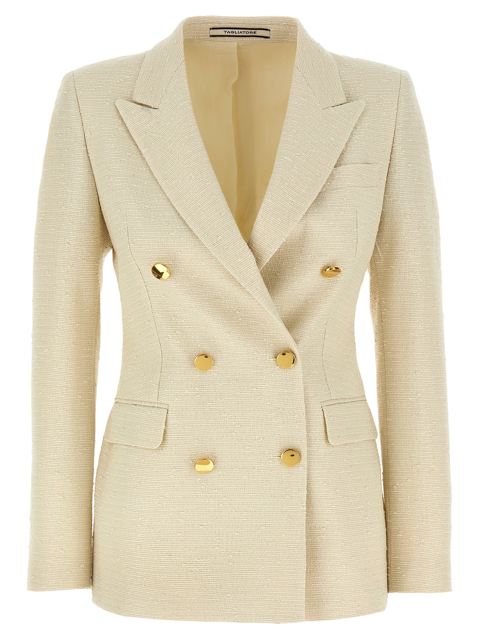 Tagliatore Beige Baumwollblazer