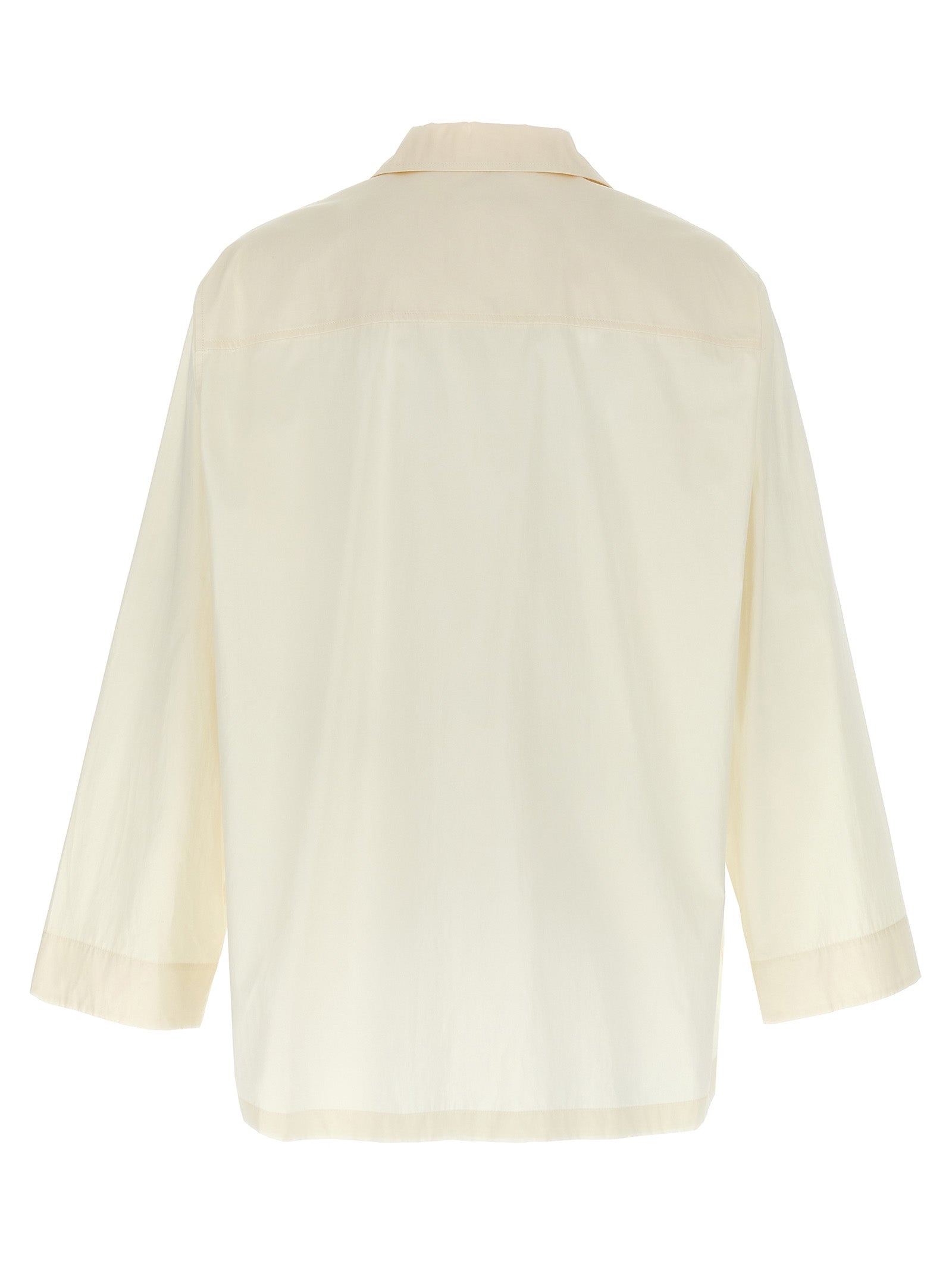 Jil Sander Weiße Baumwollbluse