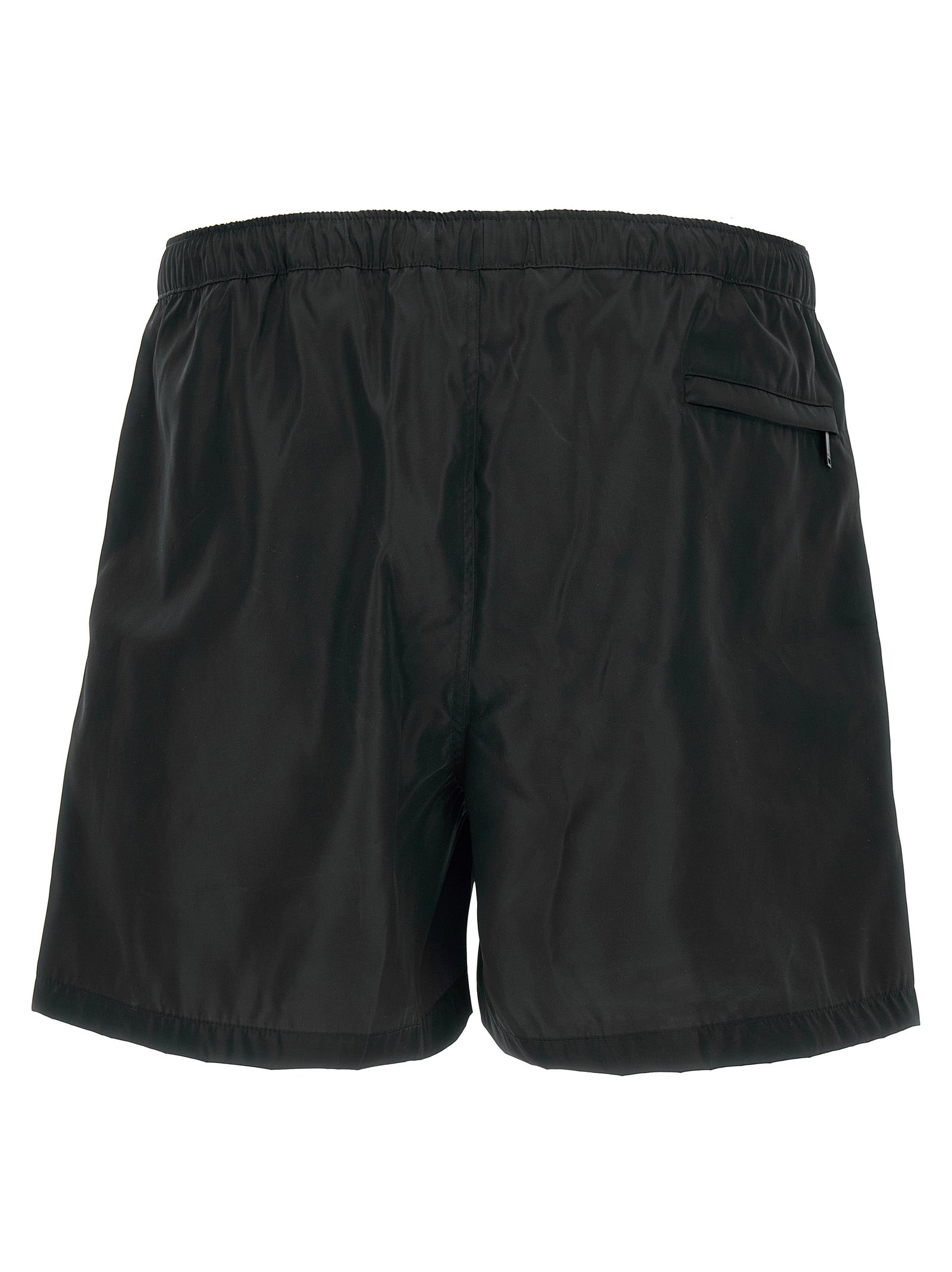 Valentino Garavani Schwarze Badeshorts aus Polyamid