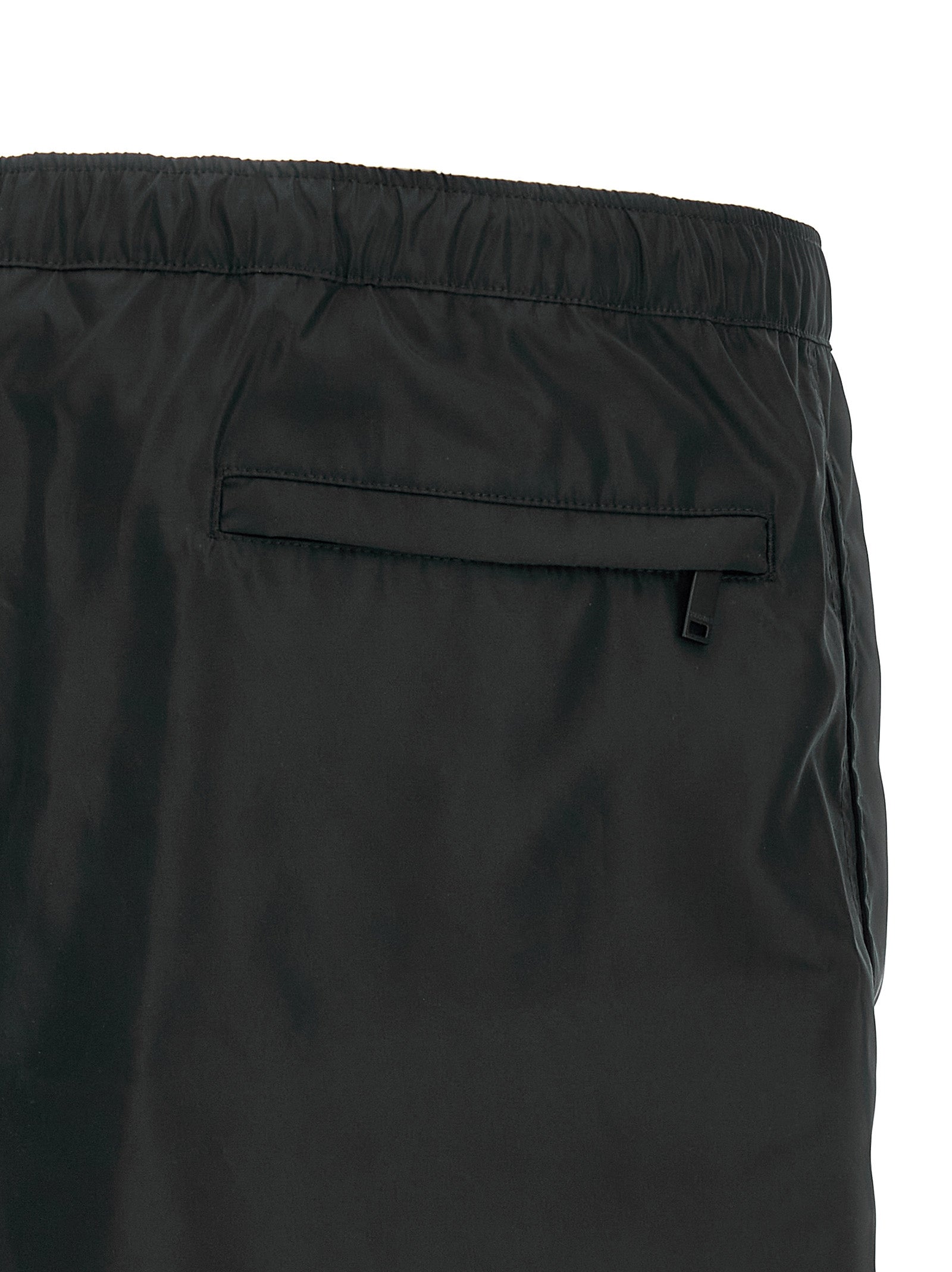 Valentino Garavani Schwarze Badeshorts aus Polyamid