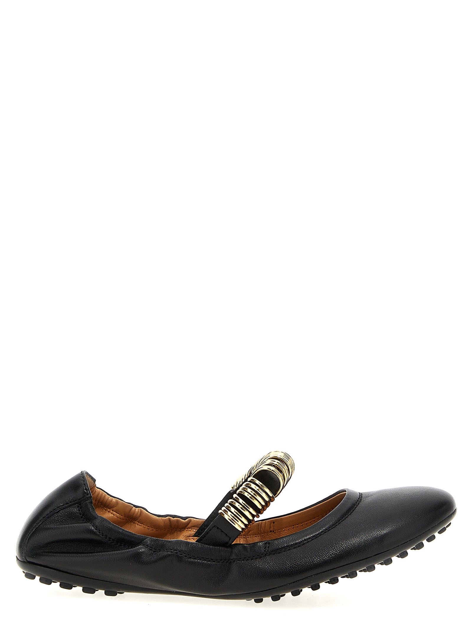 Tod's Schwarze Ballerinas aus Lammleder