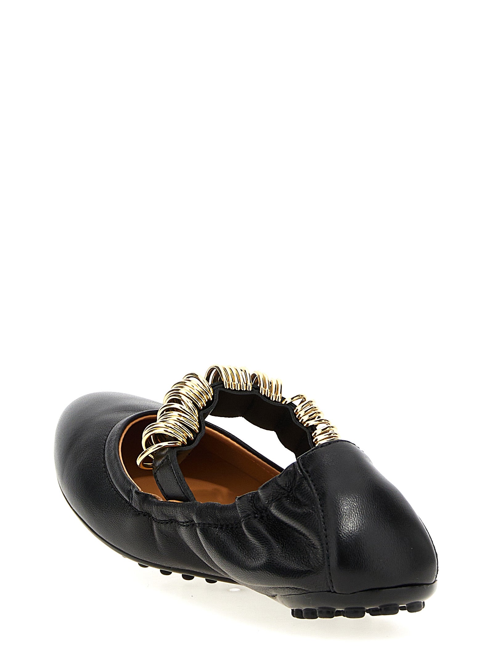 Tod's Schwarze Ballerinas aus Lammleder