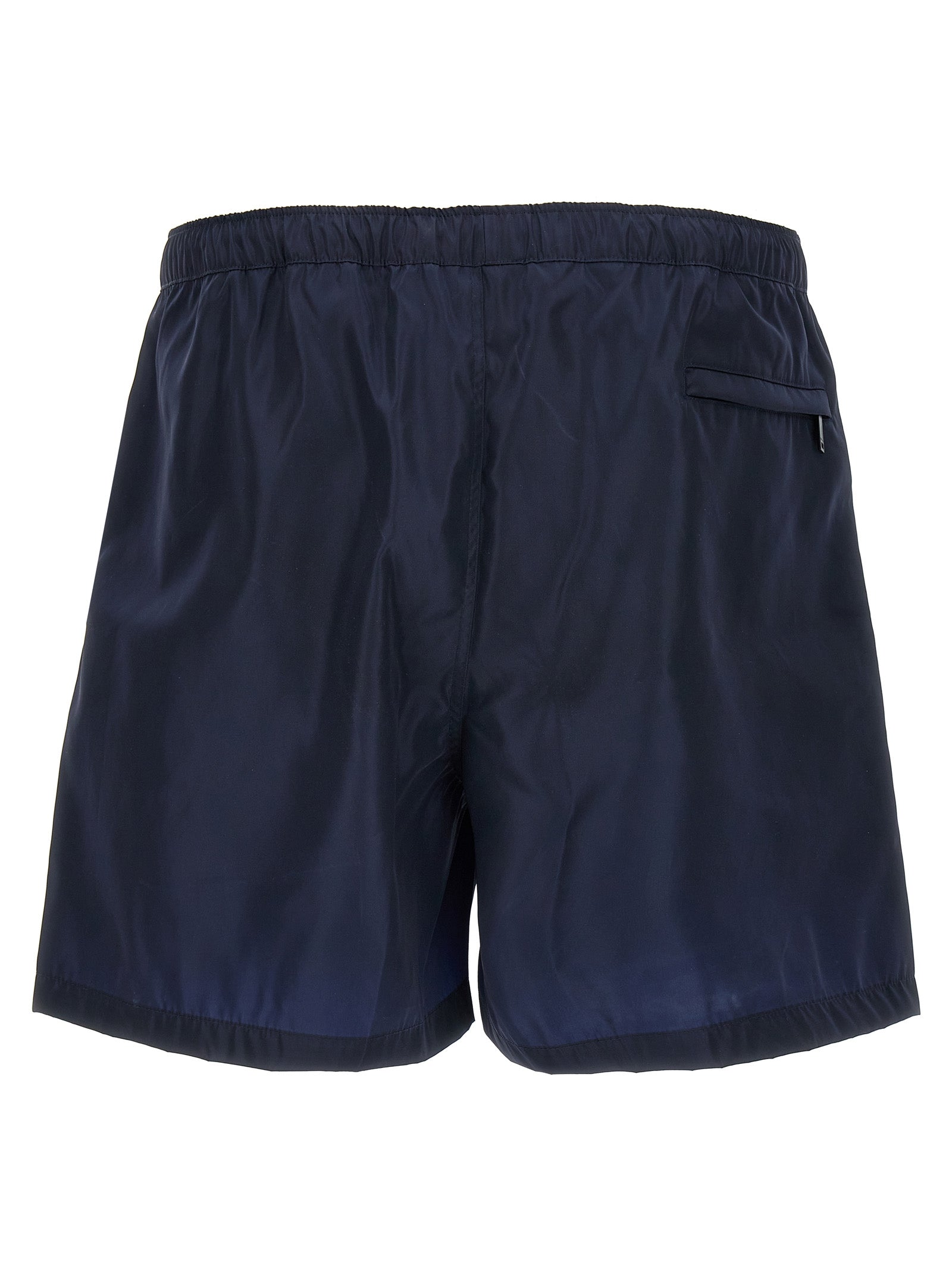 Valentino Garavani Blaue Badeshorts aus Polyamid